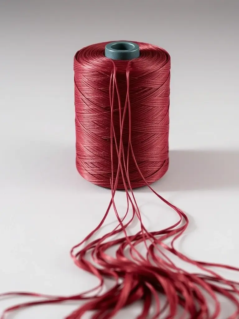 Image of PV (Polyvinyl) yarn, showcasing its durability and resistance to wear and tear, used in Arlin One Textile's durable sock blends.